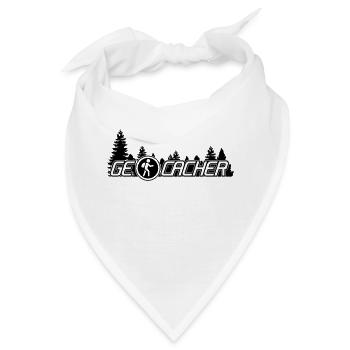 Geocacher - Bandana - Weiß - Vorne