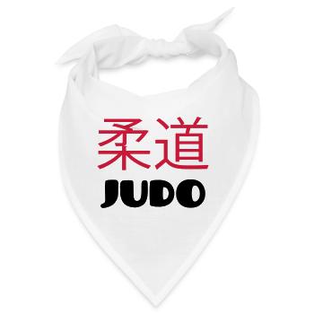 Judo (V) - Bandana - Weiß - Vorne
