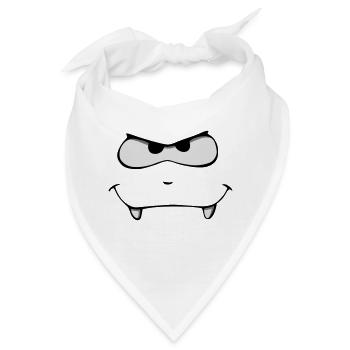Monster - Bandana - Weiß - Vorne