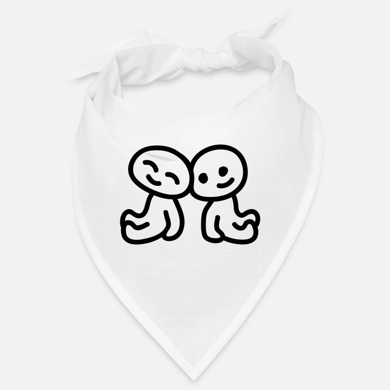 Amitié - amour - ligne Bandana