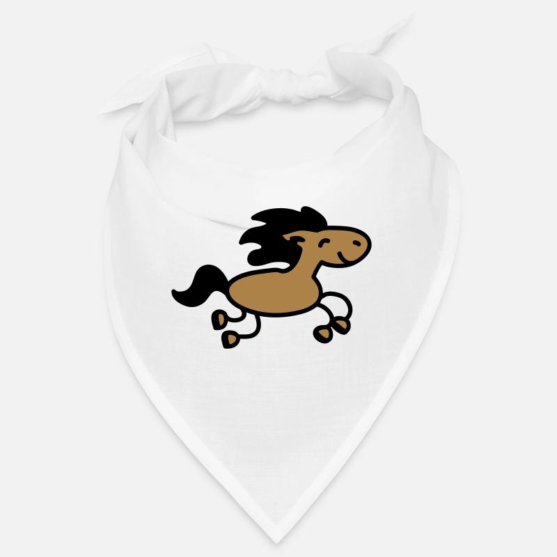Pferd springt 2 Bandana