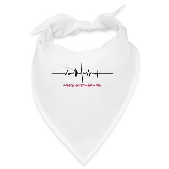 Frequenztherapie Brand - Bandana - Weiß - Vorne