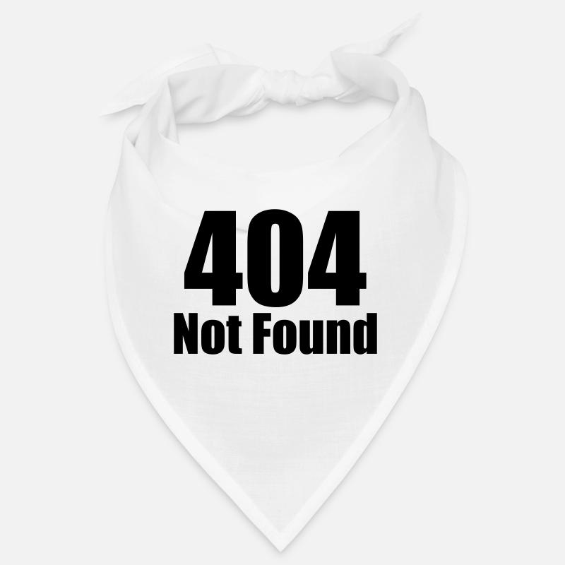 404 Not Found Bandana