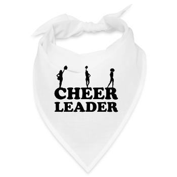 Cheerleader - Bandana - Weiß - Vorne