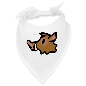 pig51 - Bandana - Weiß - Vorne