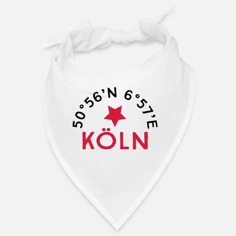 Köln - Bandana - Weiß