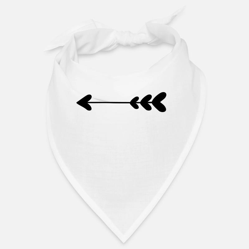 Flèche forme pour la Liebesbeweis Bandana