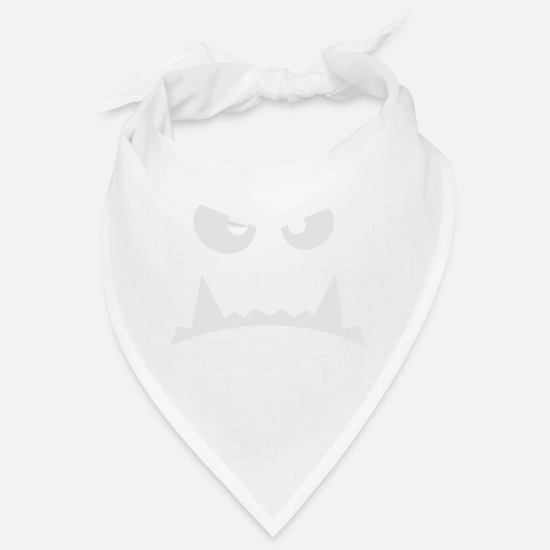 monsta_final - Bandana - Weiß