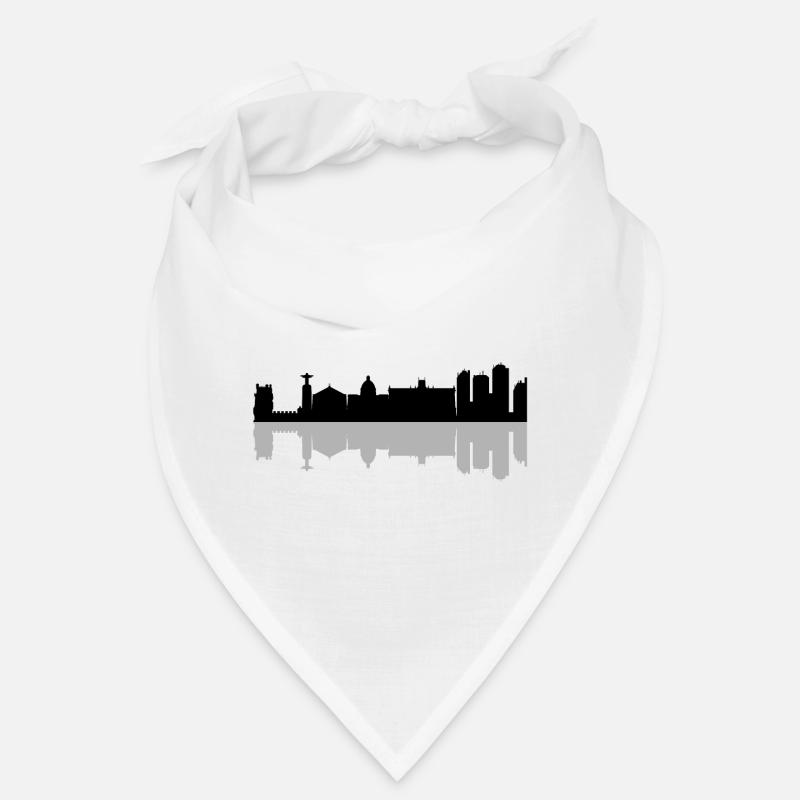 lisbon skyline Bandana