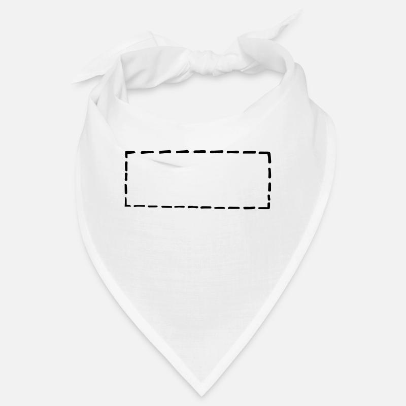 gestricheltes rechteck Bandana