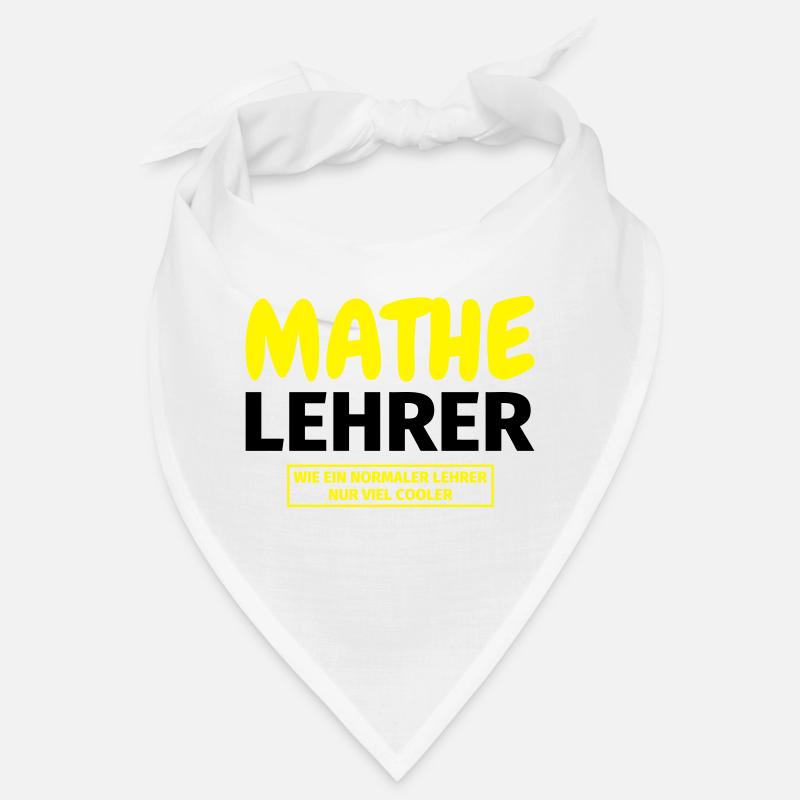 Mathelehrer Geschenk Bandana
