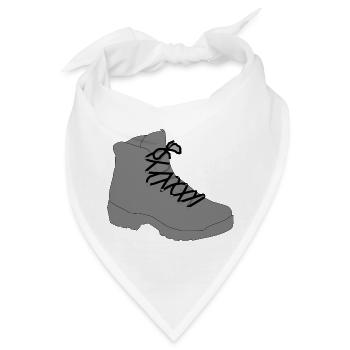 schuhe highheels schoes flipflops boots stiefel14 - Bandana - Weiß - Vorne