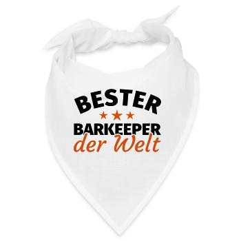 Barkeeper - Bandana - Weiß - Vorne