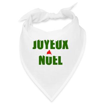 joyeux noel - Bandana - Weiß - Vorne