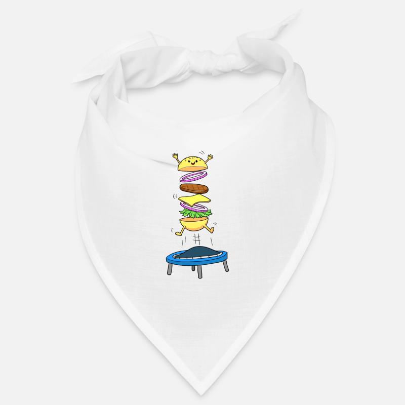 Burger Hamburger Cheeseburger Jumping Bandana