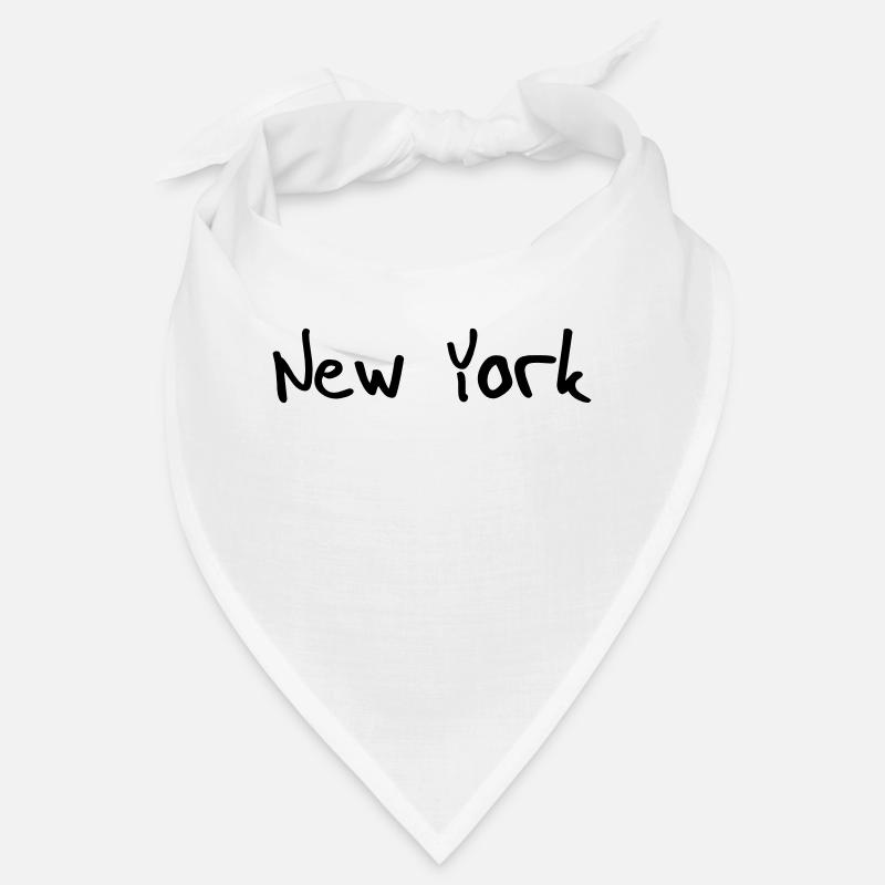 New York - Bandana - blanc