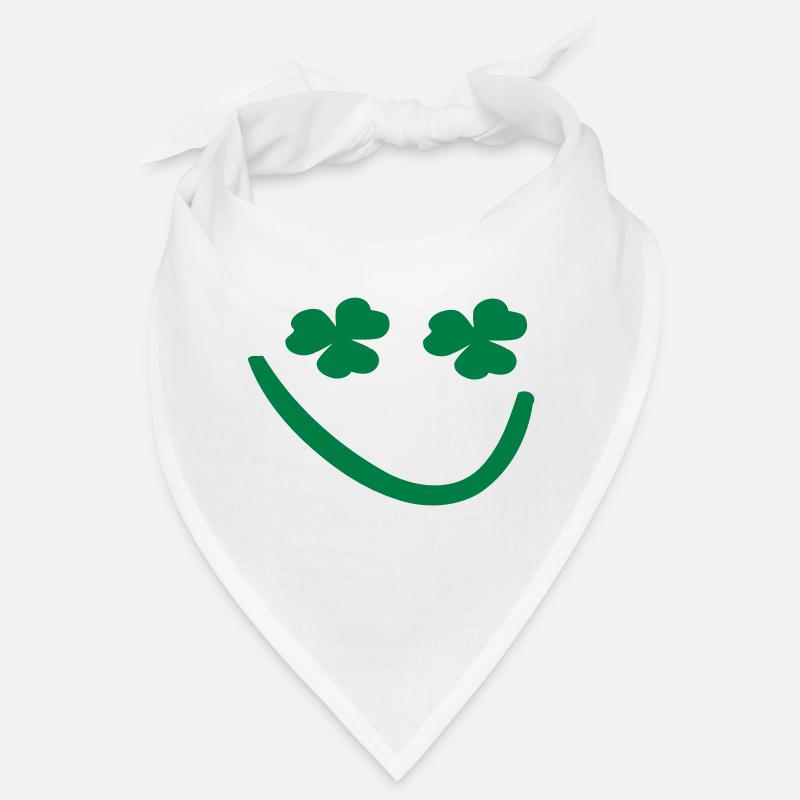 Shamrock visage souriant Bandana