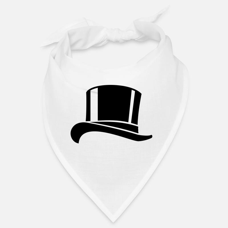 top hat / Zylinder Hut (1c) Bandana