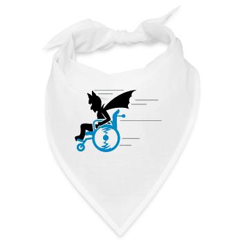 senior superhero (3c) - Bandana - Weiß - Vorne