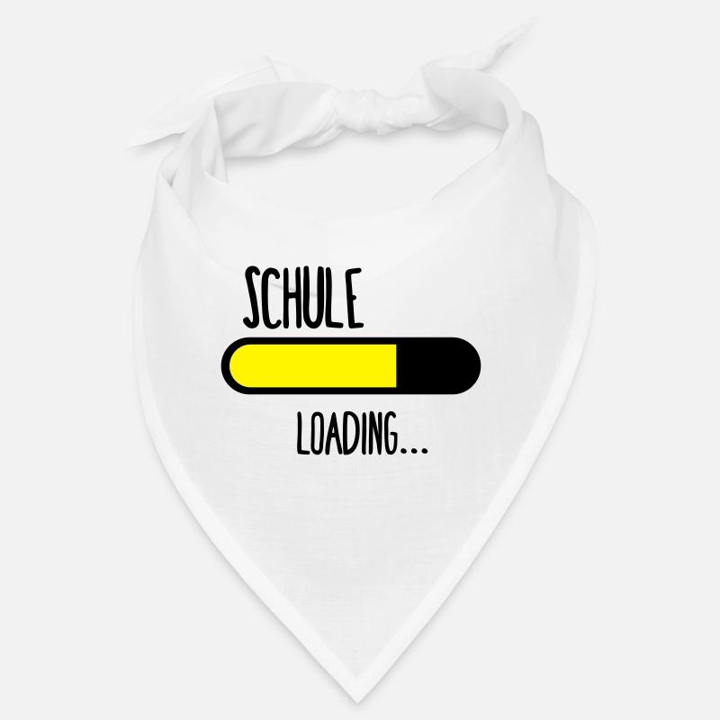Schule Loading... - Bandana - Weiß