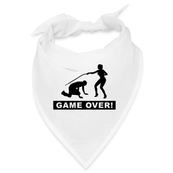 bachelor bachelorette - Bandana - Weiß - Vorne