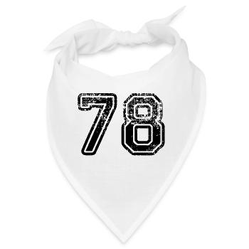78 - Bandana - Weiß - Vorne