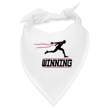 running runner winning 2c I - Bandana - Weiß - Vorne
