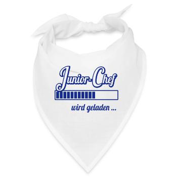 Junior-Chef wird geladen ... (Schwangerschaft, 1C) - Bandana - Weiß - Vorne