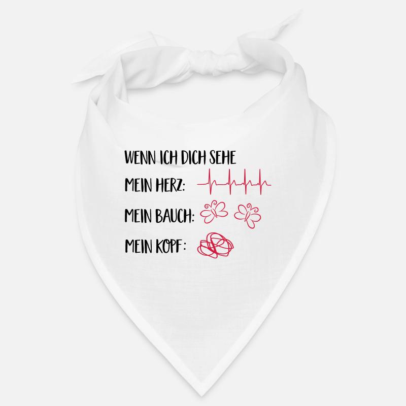 verliebt Bandana