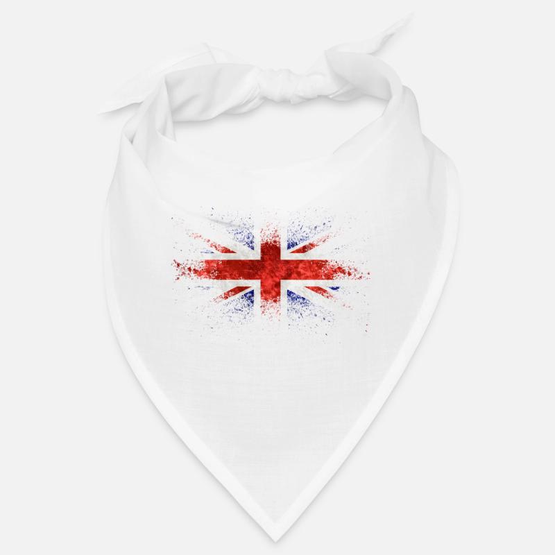 groß britannien - Bandana - Weiß