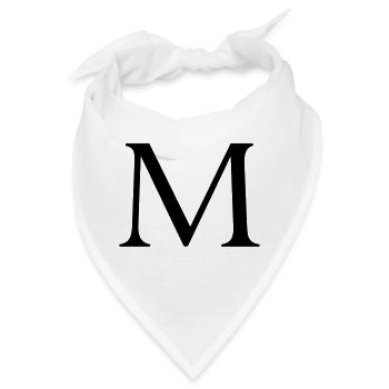 m - Bandana - Weiß - Vorne