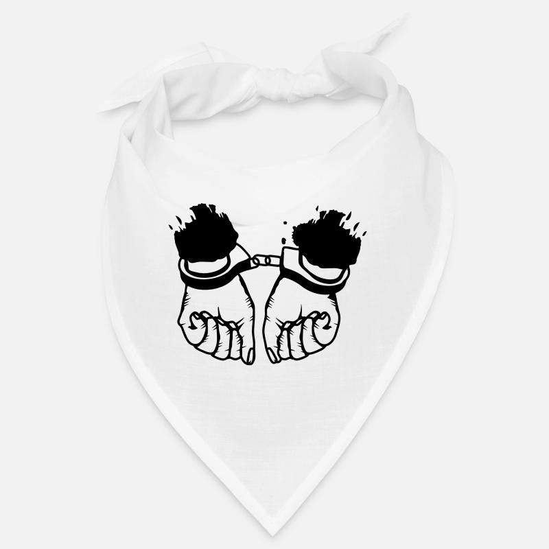 Hands and handcuffs Bandana