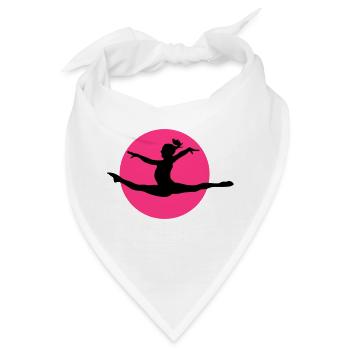 Kunst & Bodenturnen - Bandana - Weiß - Vorne