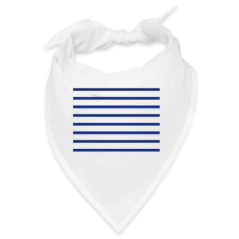 SEEMANN - Bandana - Weiß - Vorne