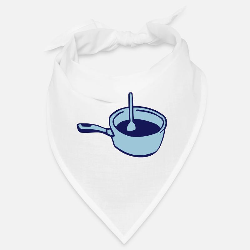 pan saucepan kitchen spoon chef Bandana