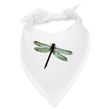 Libelle - Bandana - Weiß - Vorne