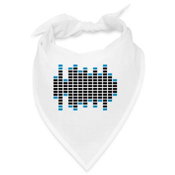 Music Sound Logo - Bandana - Weiß - Vorne