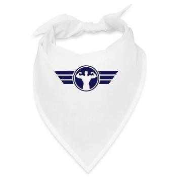 bodybuilding - Bandana - Weiß - Vorne
