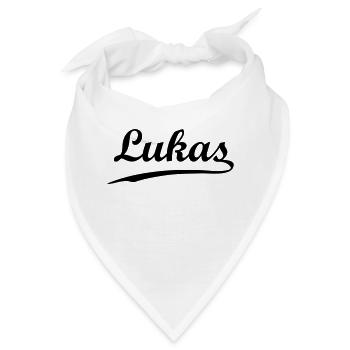 lukas - Bandana - Weiß - Vorne