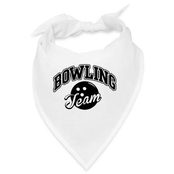 Bowling Team - Bandana - Weiß - Vorne