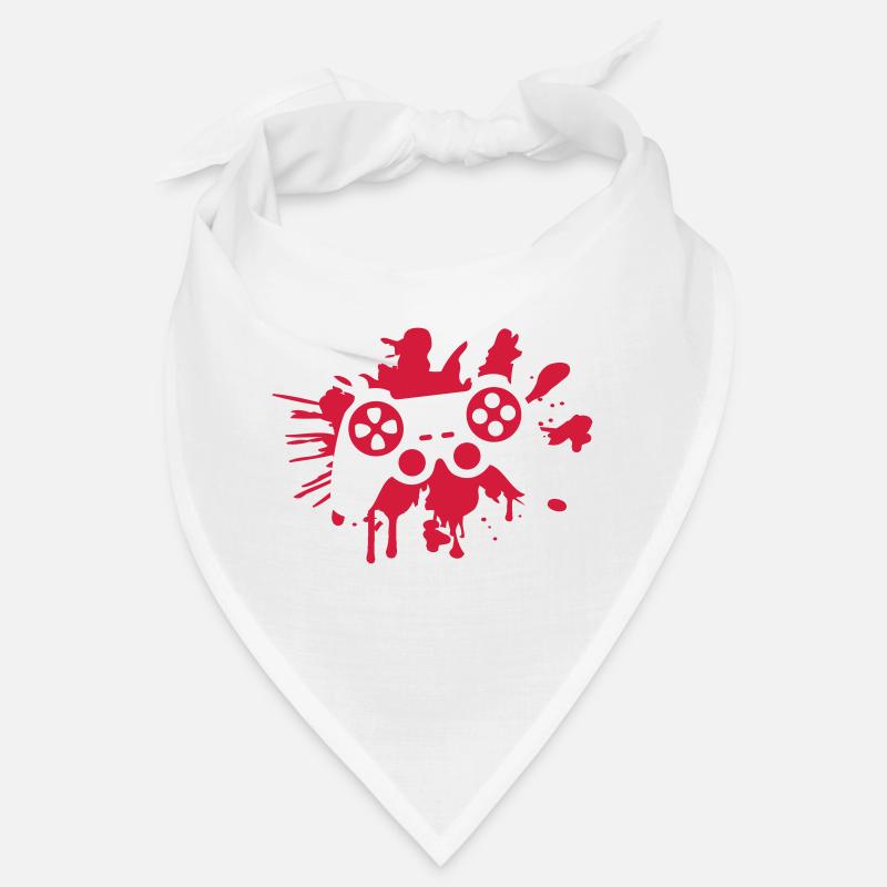 controller blut graffiti tropfen spritzer klex Bandana