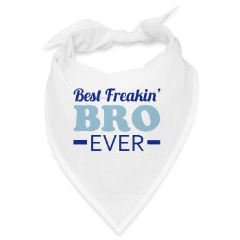 Bro - Bandana - Weiß - Vorne