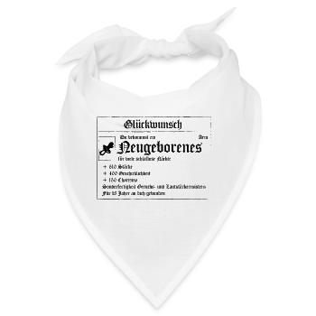 RPG Baby - Bandana - Weiß - Vorne