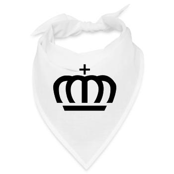 Crown - Bandana - Weiß - Vorne