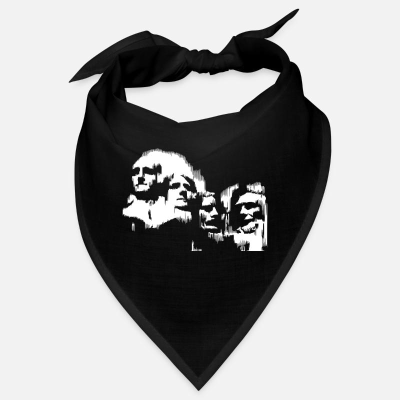 Mont Rushmore (DDP blanc) Bandana