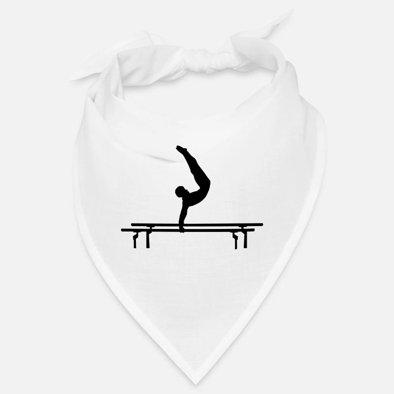 Men's Gymastics, Gymnast doing parallel bars Bandana