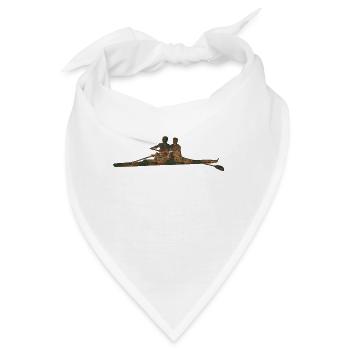 Rost Rudern - Bandana - Weiß - Vorne
