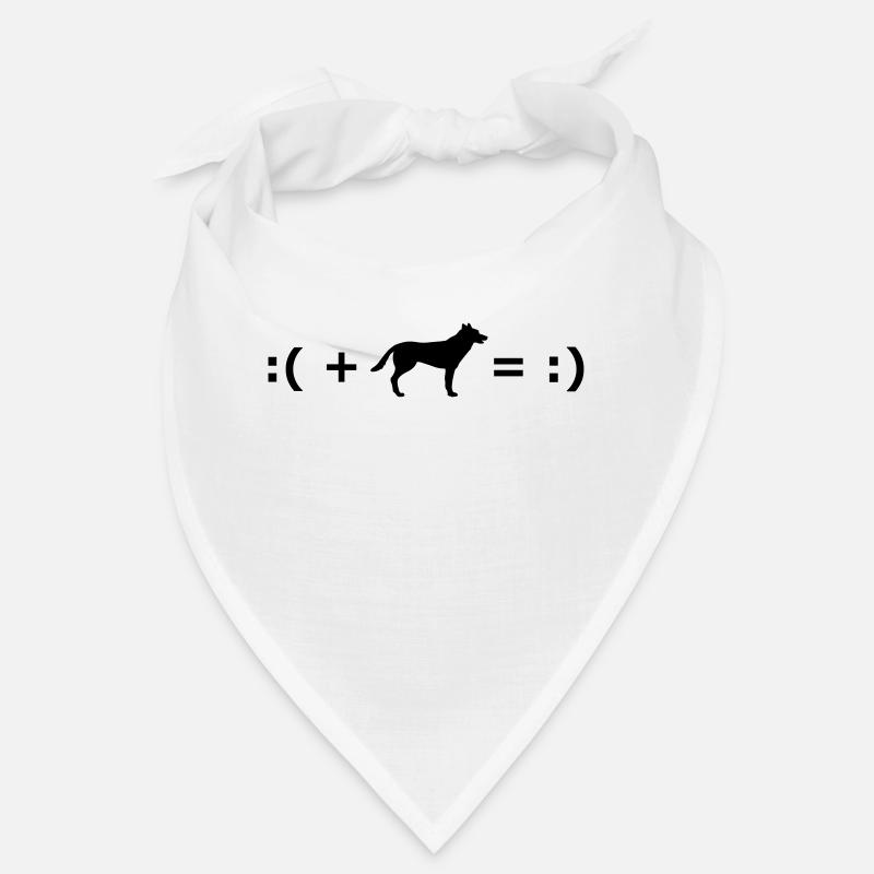 :( + Dog = :) Formula for happiness Bandana