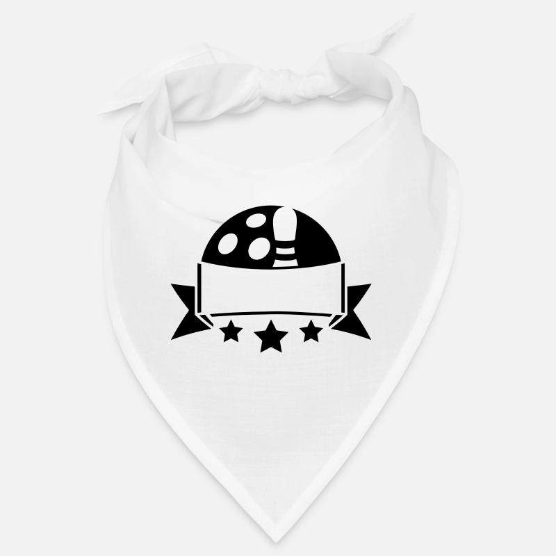 sterne banner text feld schreiben bowling strike t Bandana