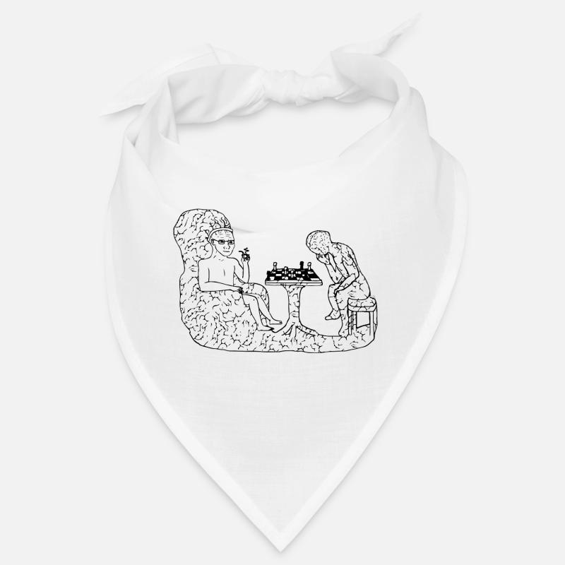 Internet Meme - Brainlet Schach Meme Bandana